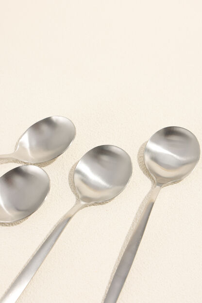 Cuchara Fiordo, Set 4 un. plateado COLOR UNICO image number null