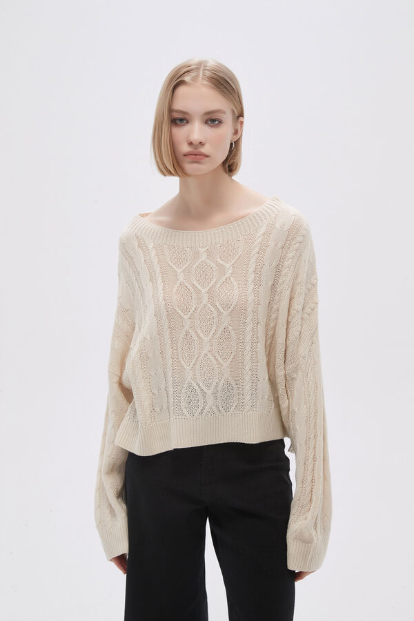SWEATER VIENTO CRUDO / NATURAL image number null