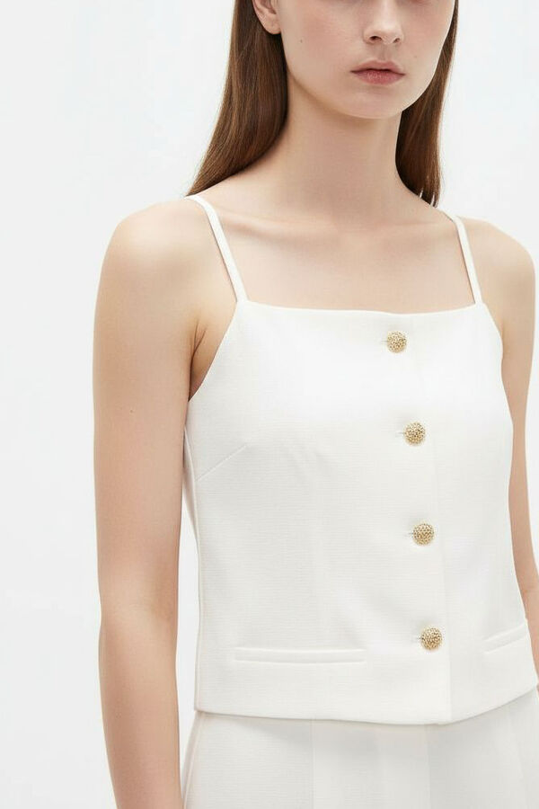 TOPS FIULA 70809 MARFIL  / OFF WHITE image number null