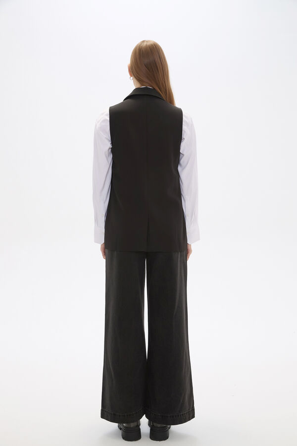 CHALECO ETIQUETT NEGRO image number null
