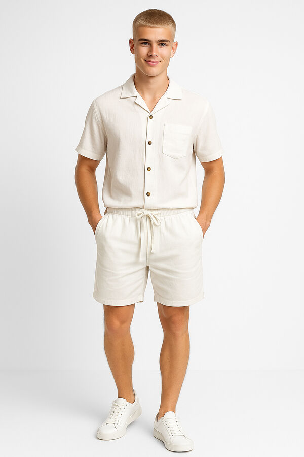 CAMISA ZERAN BLANCO image number null