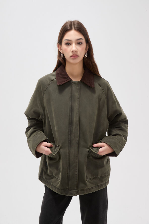 CAMPERA PREGOS VERDE image number null