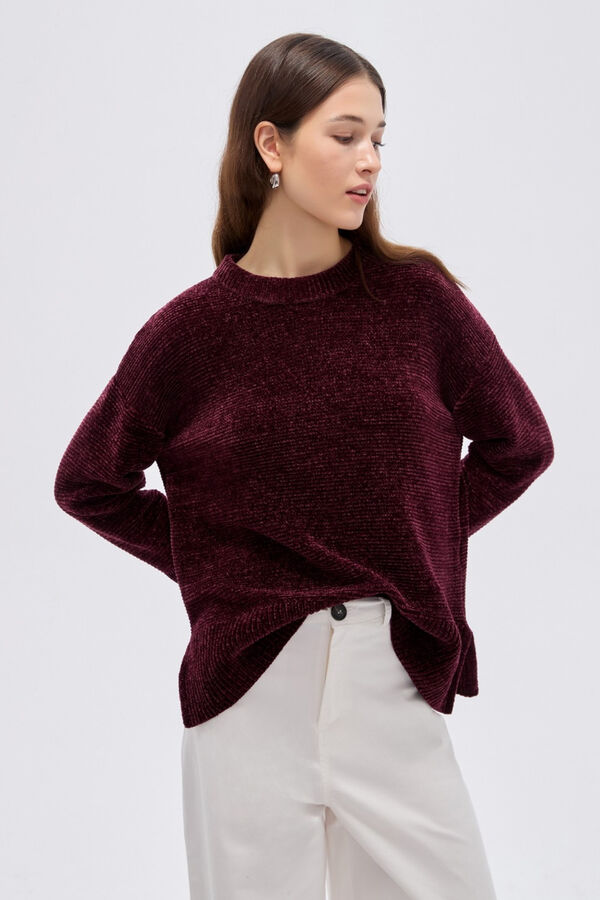 SWEATER BRITHOS CEREZA OSCURO image number null