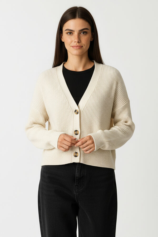 CARDIGAN AHUALOA CRUDO / NATURAL image number null