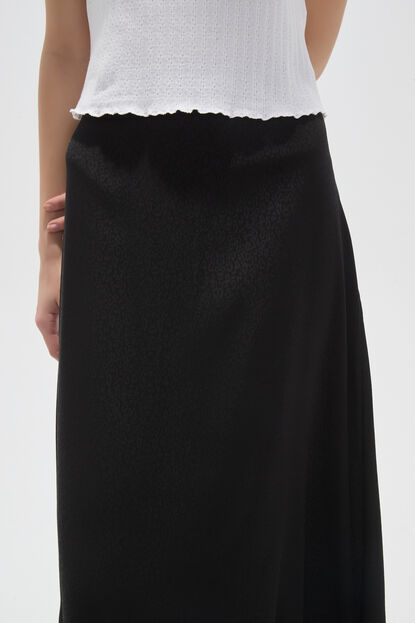 FALDA RASA NEGRO image number null
