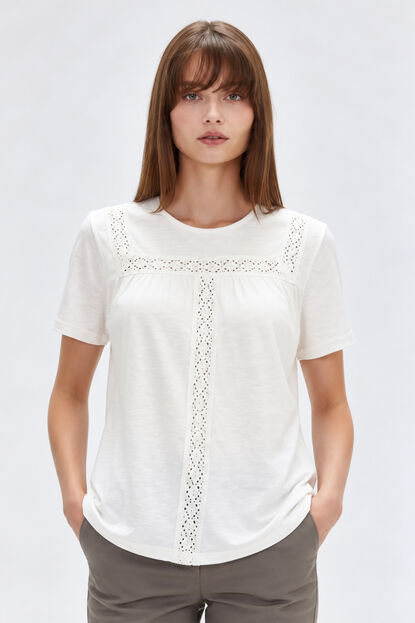 REMERA LOMILLA 70809 BLANCO image number null