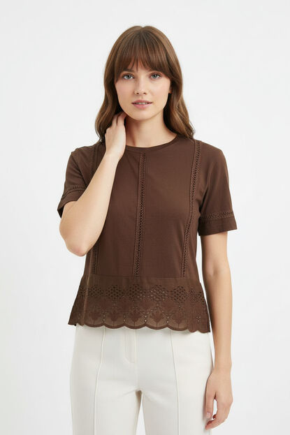 REMERA BETUNIA 70809 CHOCOLATE image number null