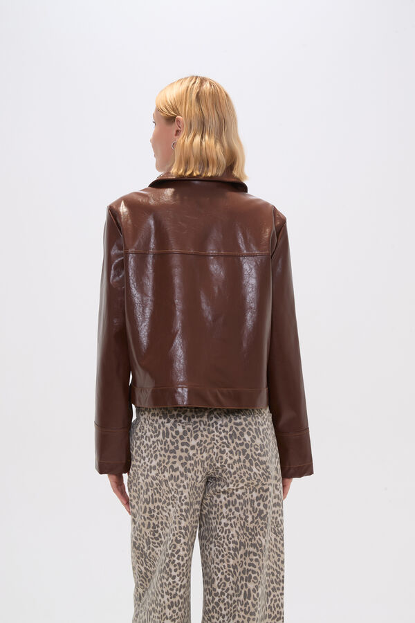 CHAQUETA GRENE MARRON image number null