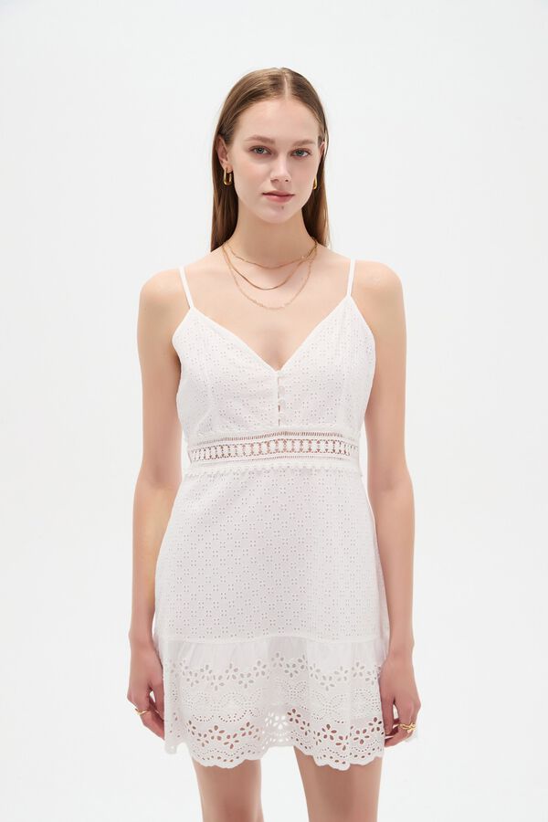 VESTIDO SILAQ 70809 MARFIL  / OFF WHITE image number null