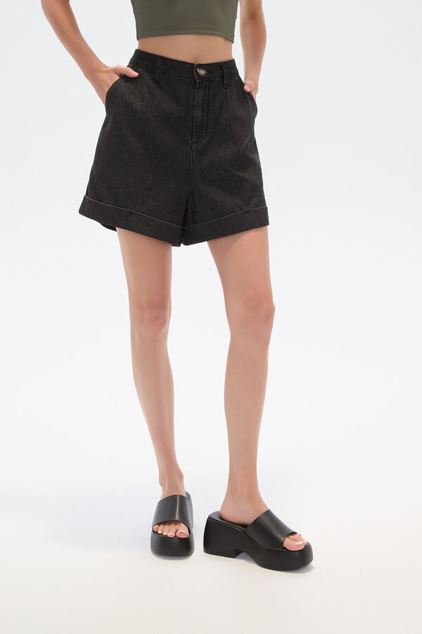 SHORT CHRISTA GRIS MEDIO image number null