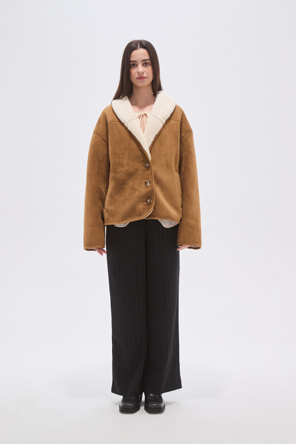 CHAQUETA KIRONE CAMEL image number null