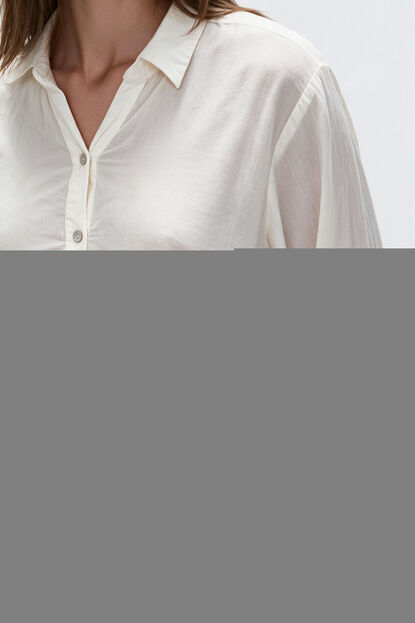 CAMISA WIAS 70809 MARFIL  / OFF WHITE image number null