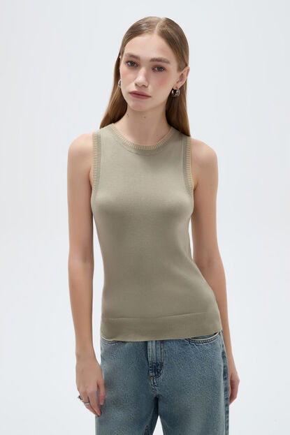 MUSCULOSA SIGO 70607 VERDE GRISACEO image number null