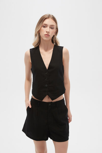 CHALECO LUKEY NEGRO image number null