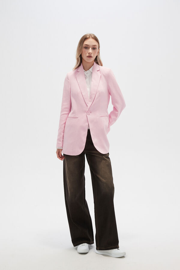 BLAZER FLOK ROSA CLARO image number null