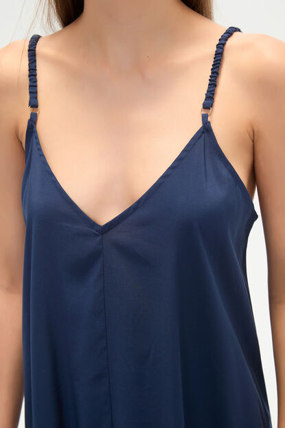 VESTIDO BANDO AZUL MARINO image number null