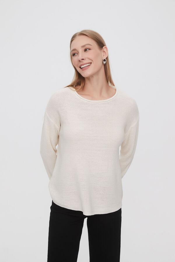 SWEATER GOBY CRUDO / NATURAL image number null