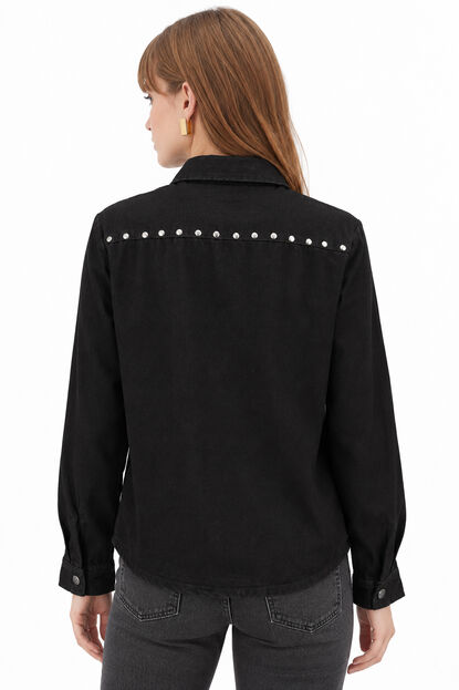 CAMISA TOTUS 70607 NEGRO image number null