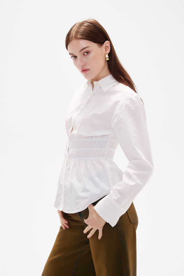 CAMISA JORAL BLANCO image number null