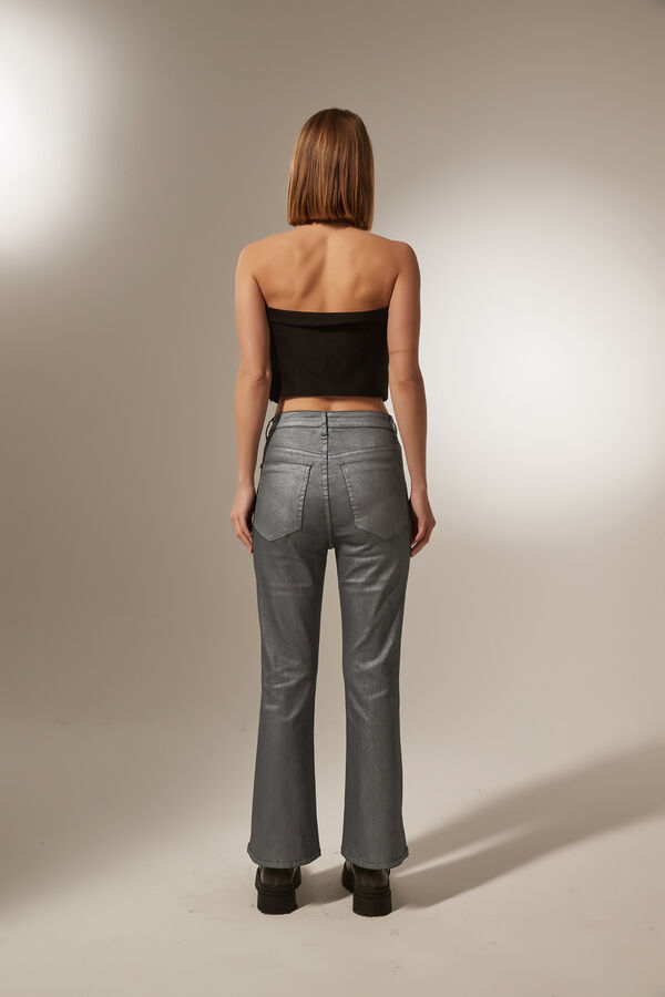 PANTALON KANOL PLATEADO image number null