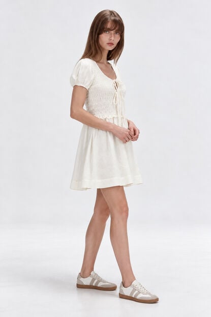 VESTIDO LACARE 70809 MARFIL  / OFF WHITE image number null