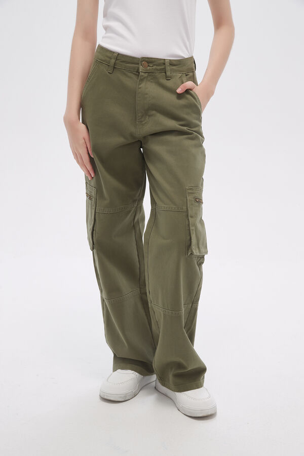 PANTALON APPARAT VERDE OLIVA image number null