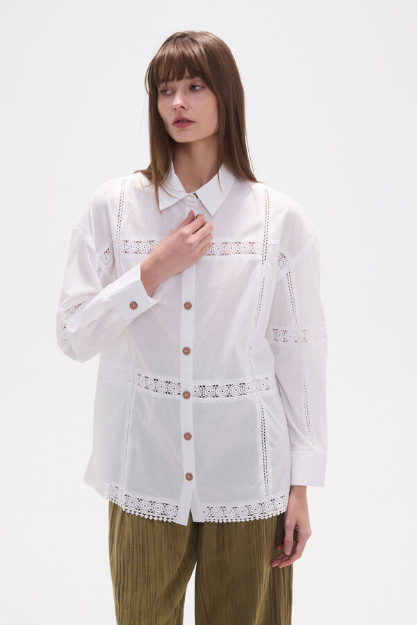 CAMISA AGREICA BLANCO image number null