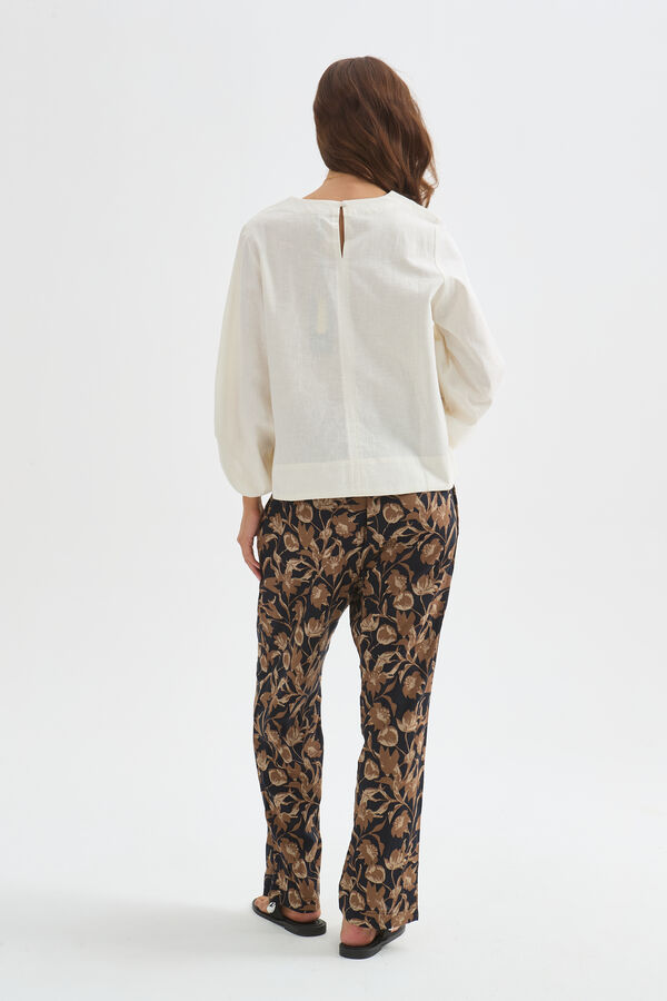 BLUSA RAISA 70607 ARENA MELANGE image number null