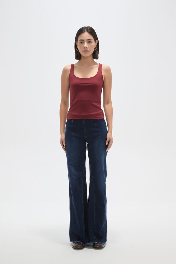 MUSCULOSA MINTAS BORDEAUX image number null