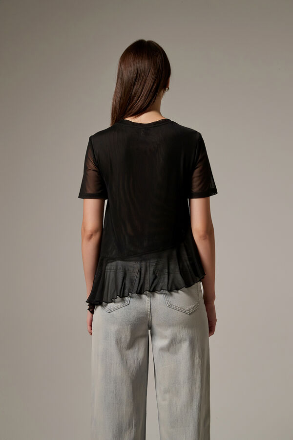 REMERA PORTIA 70809 NEGRO image number null