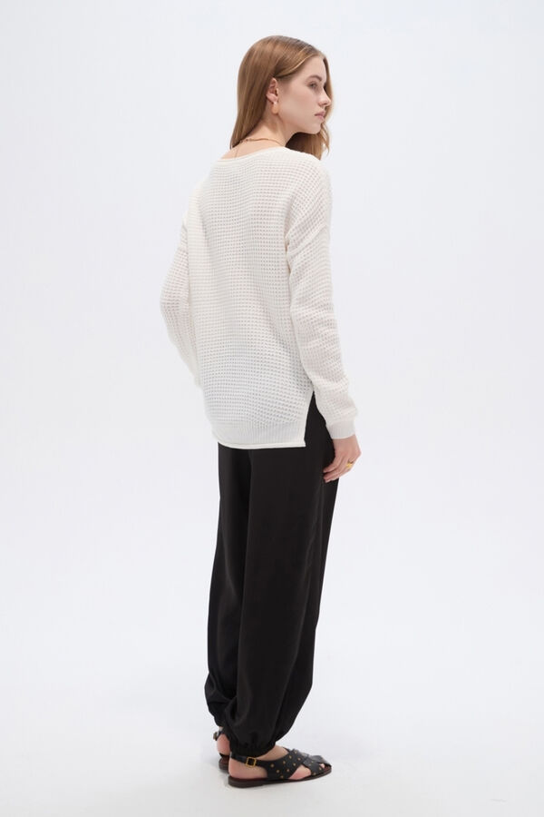 SWEATER BLAUR 70607 BLANCO image number null