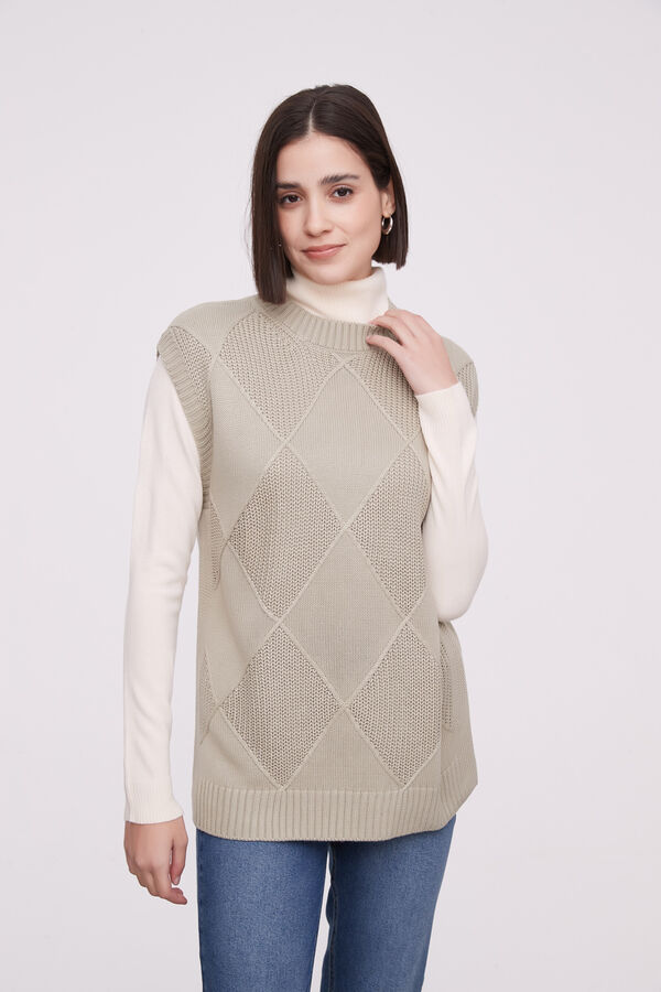 CHALECO NUYT VERDE PALIDO image number null