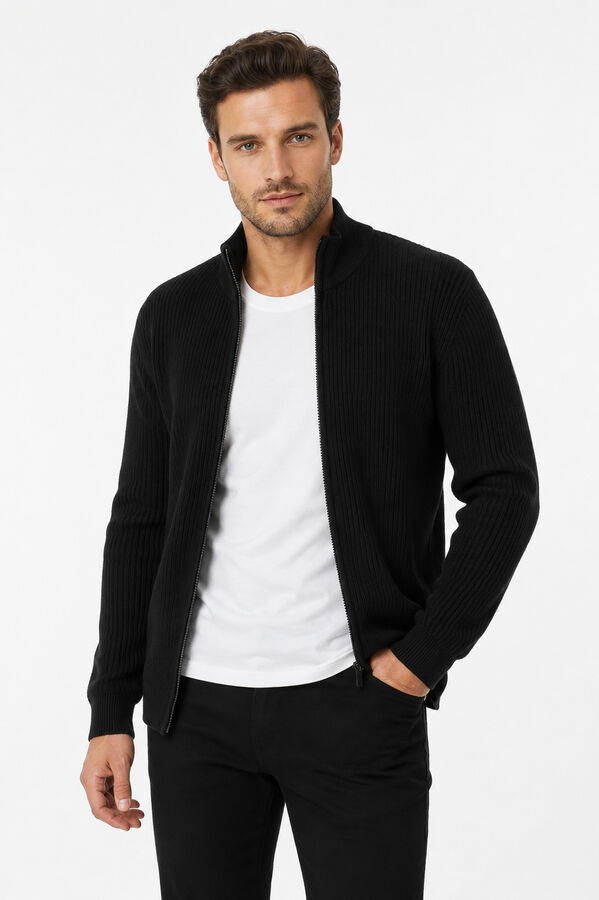 CARDIGAN UROS NEGRO image number null