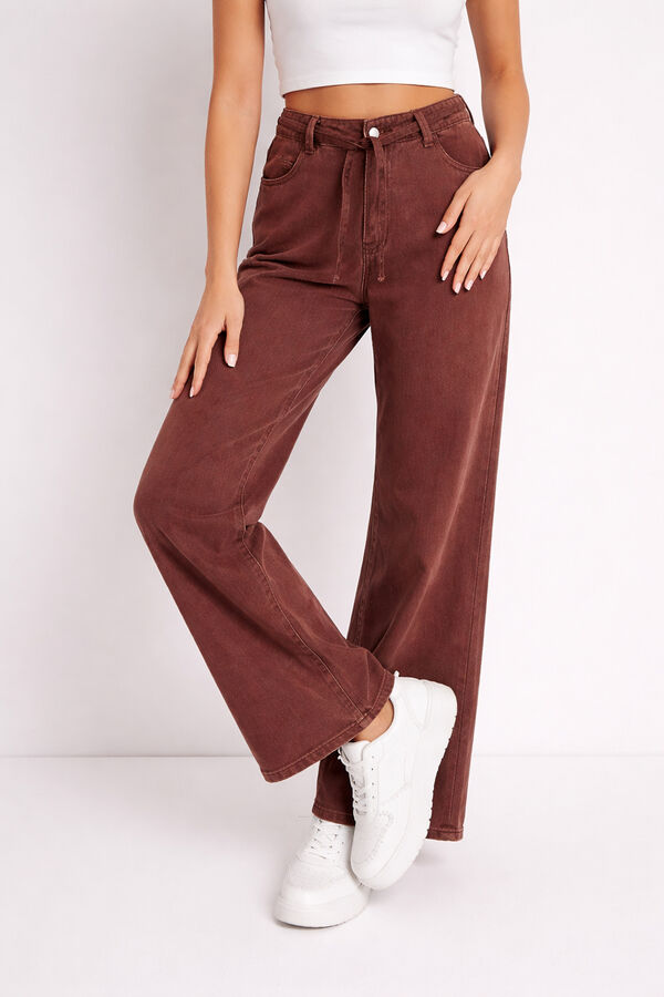 PANTALON GODEA CHOCOLATE image number null