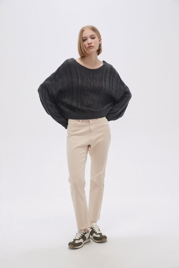 SWEATER VIENTO GRIS TOPO image number null