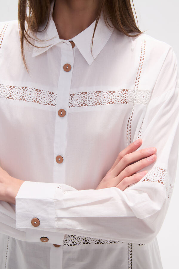 CAMISA AGREICA BLANCO image number null