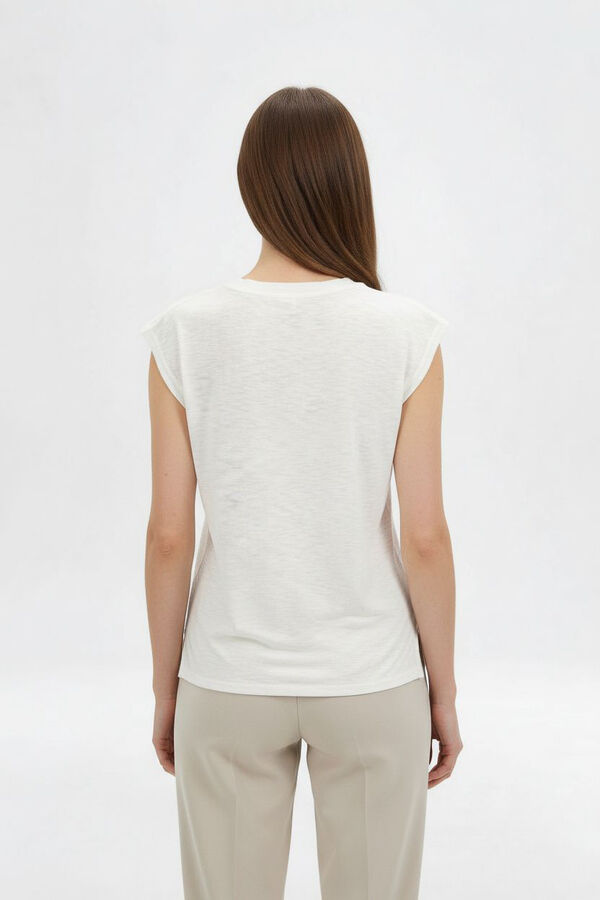 MUSCULOSA CHERITO 70809 MARFIL  / OFF WHITE image number null