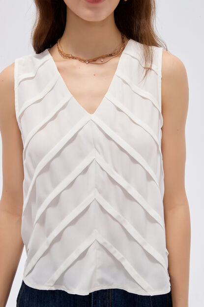 MUSCULOSA KURU 70809 MARFIL  / OFF WHITE image number null