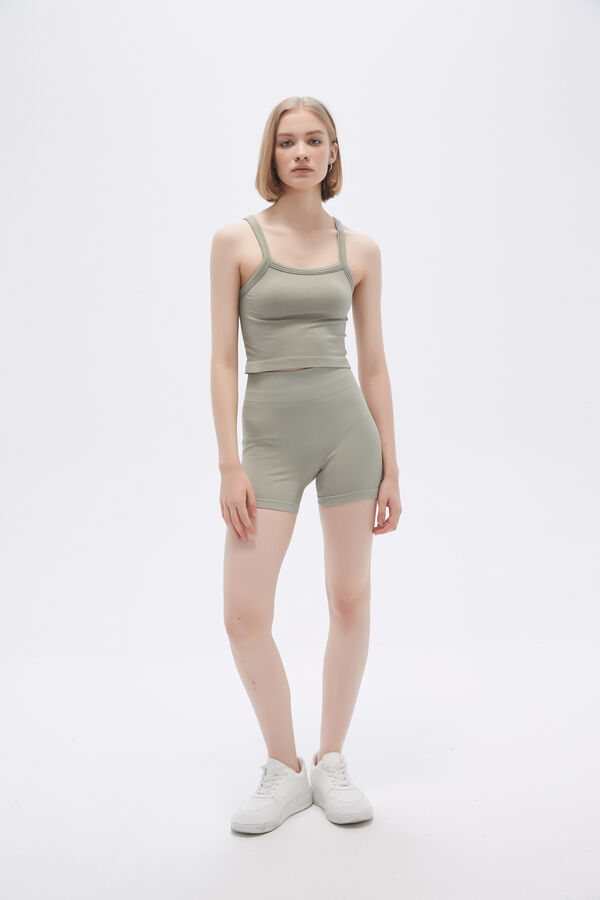 TOPS BESO VERDE GRISACEO image number null