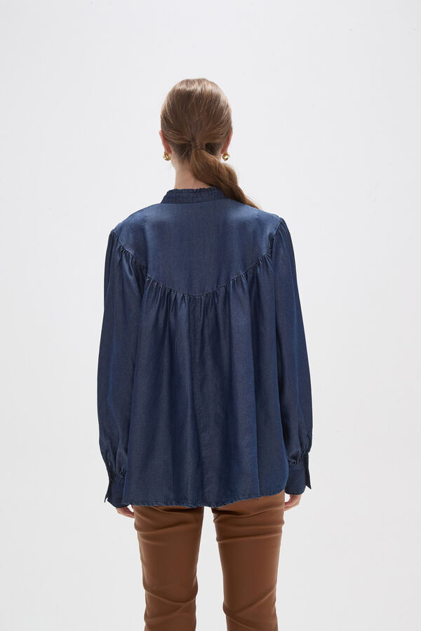 BLUSA FALROS AZUL INDIGO image number null