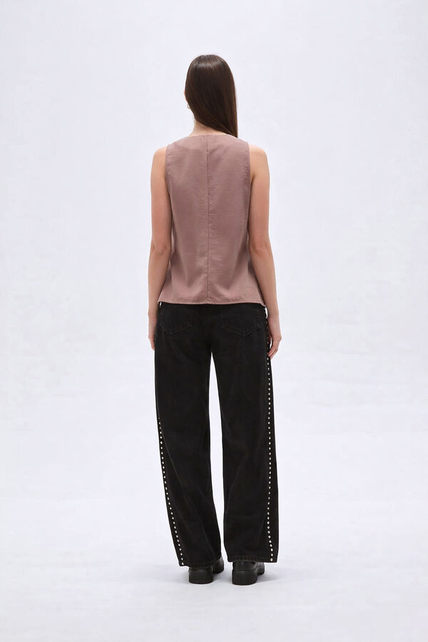 CHALECO ARUM TAUPE / MINK / VISON image number null