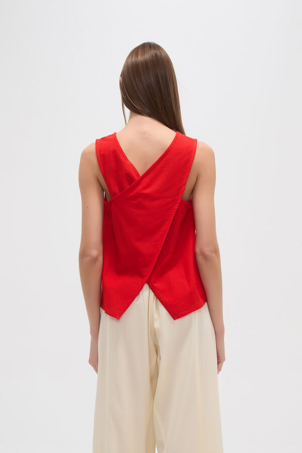 MUSCULOSA VIZI ROJO image number null