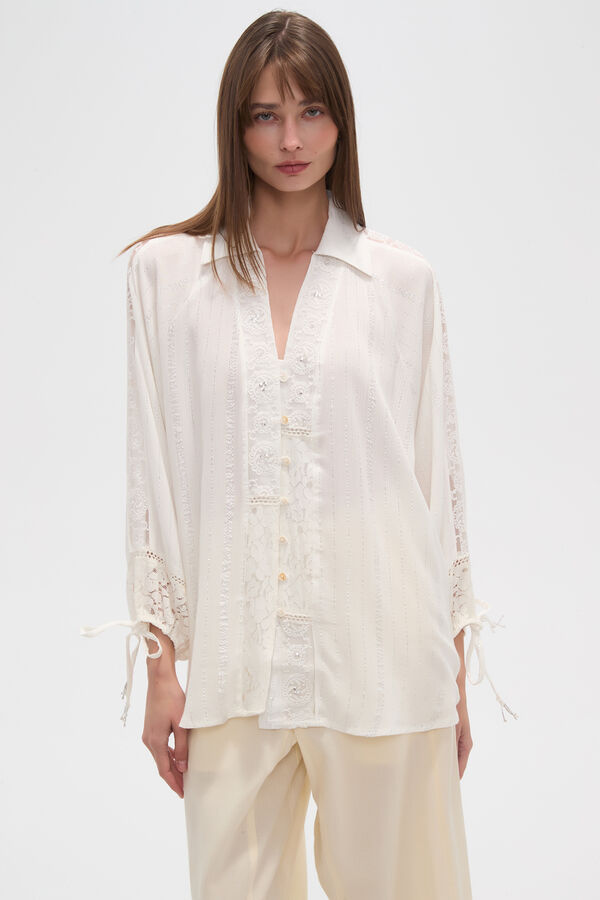 CAMISA FIRENA BLANCO image number null