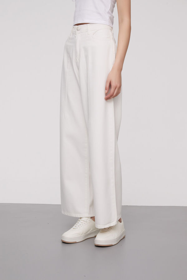 PANTALON LENICETE BLANCO image number null