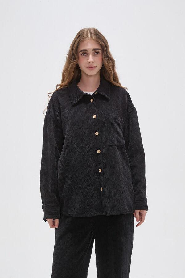 CAMISA LIGU NEGRO image number null
