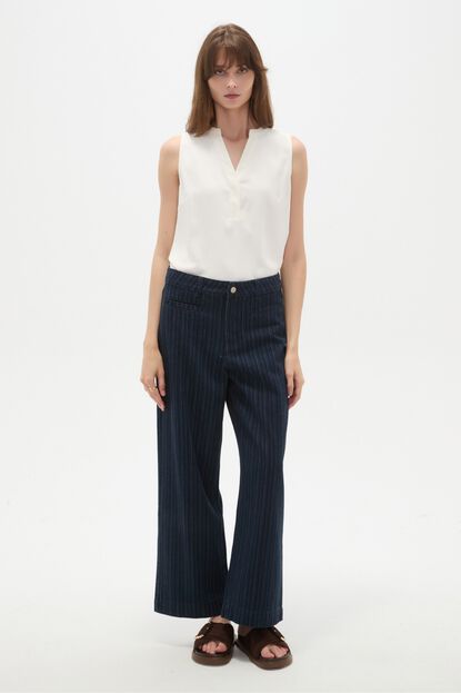 PANTALON VIRDE 70607 AZUL INDIGO image number null
