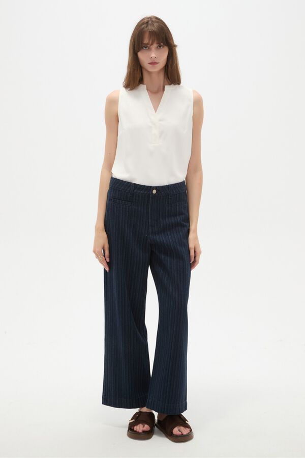 PANTALON VIRDE 70607 AZUL INDIGO image number null