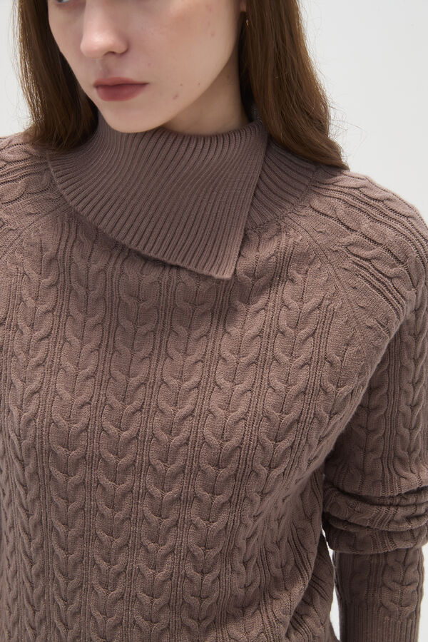 SWEATER AILARA TAUPE / MINK / VISON image number null