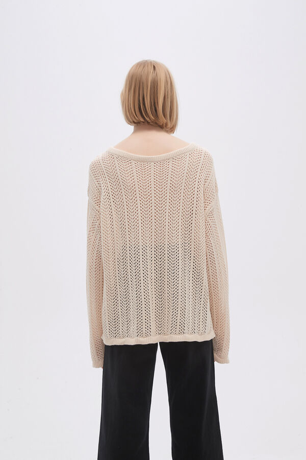 SWEATER FLIP CRUDO / NATURAL image number null