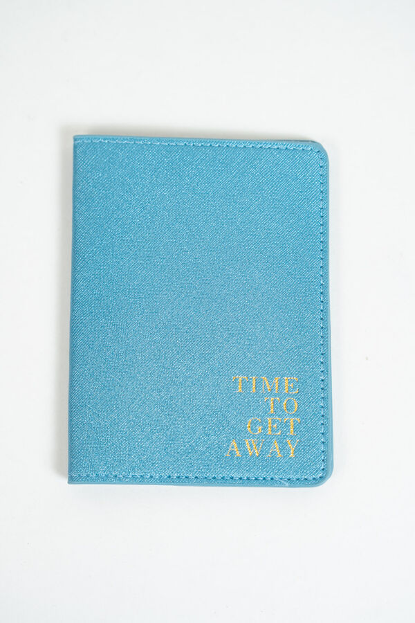 Porta Pasaporte Antuco AZUL image number null